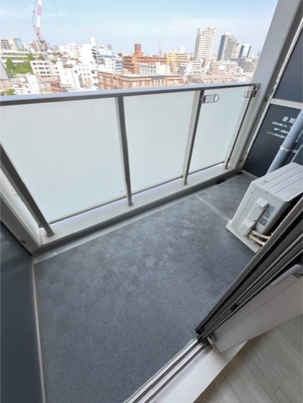 クロスレジデンス飯田橋9階 バルコニー