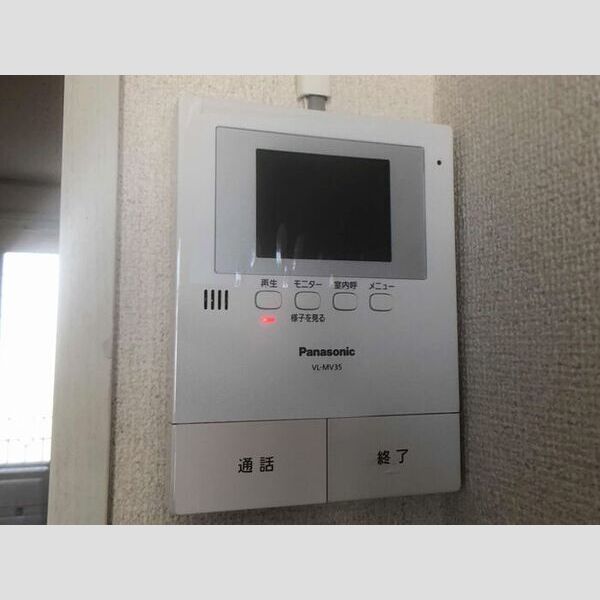 オイカワハイツ206号室 モニター付きインターホン