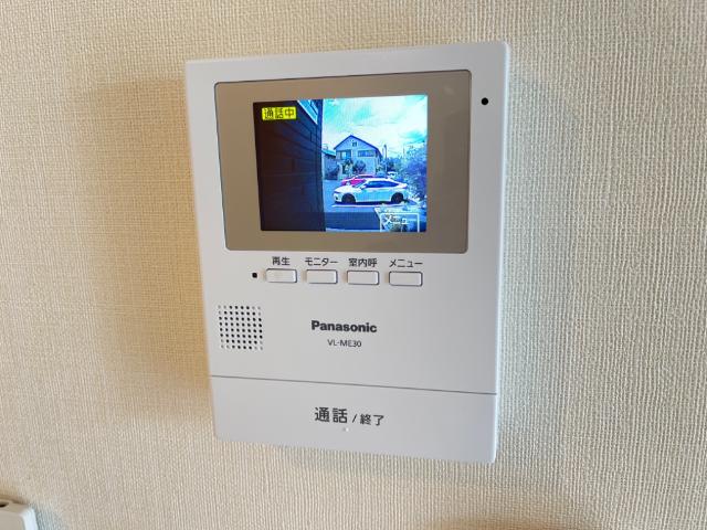 マハロプルメリア101号室 カメラ付インターホン
