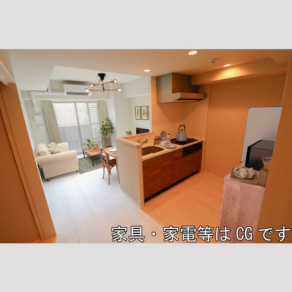 GRAND SOLEIL107号室 LDKイメージ