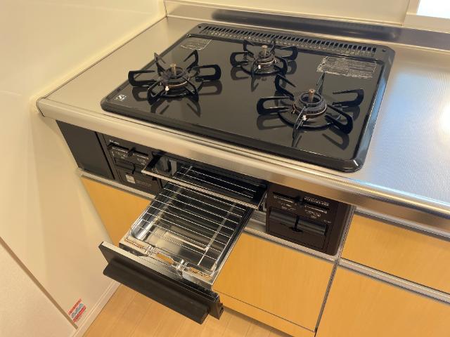 ワン・ヒル・ライブ 3口ガスコンロ