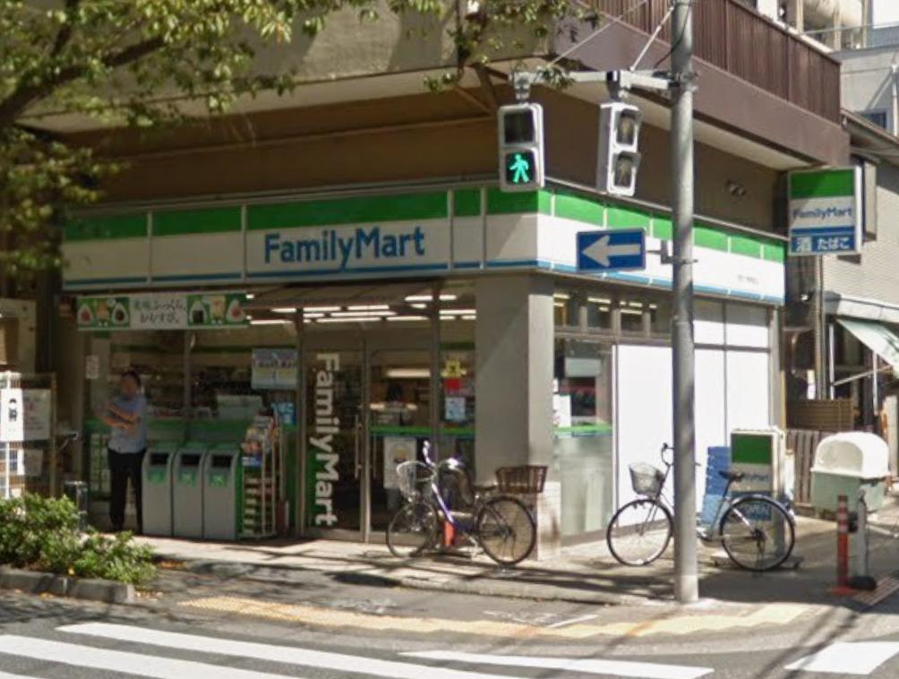 岩﨑荘102号室 【コンビニエンスストア】ファミリーマート 昭和大学病院前店まで263ｍ