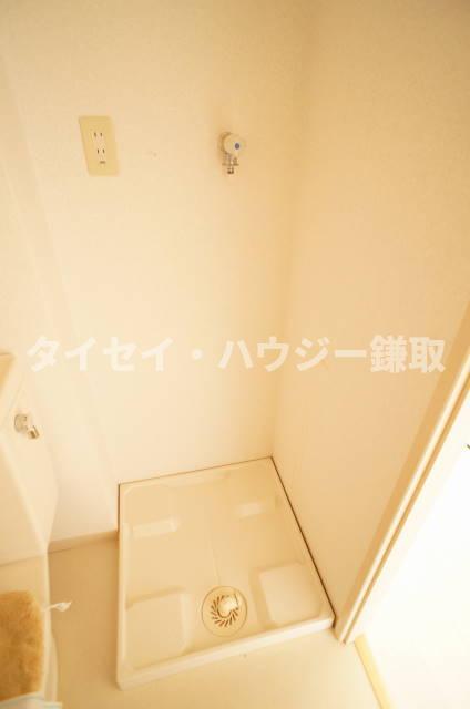 芝コーポ５号館0406号室 洗濯機置き場です。