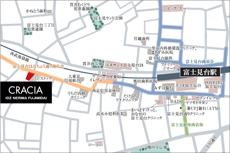 クレイシアIDZ練馬富士見台2階 null