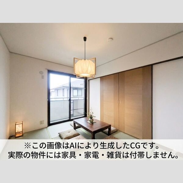 パルテノンロイヤル　B202号室 ※家具・家電等はCGとなります。