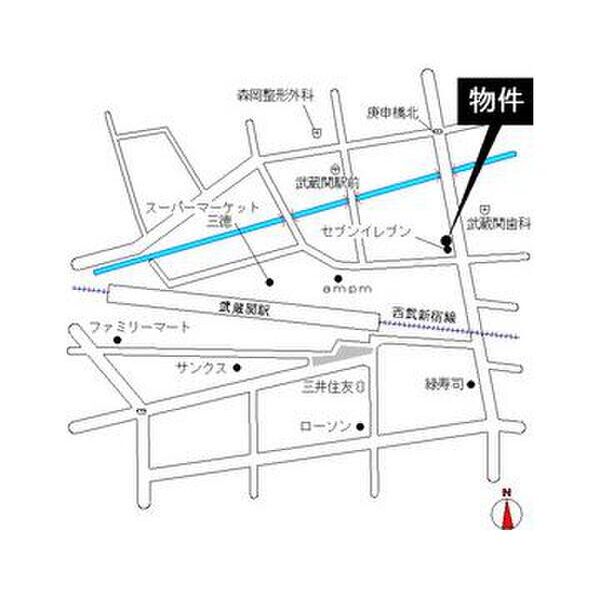 エトーレ武蔵関402号室 null