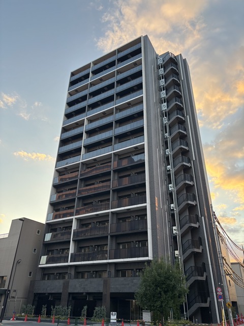 ガーラ・アヴェニュー東大島14階 落ち着いた雰囲気の外観です