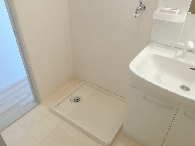 リバーサイドソシア203号室 洗濯機置場