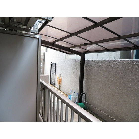 アムス堀ノ内Ａ棟0104号室 バルコニー