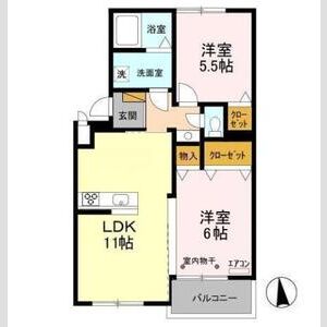 アネシス203号室 間取