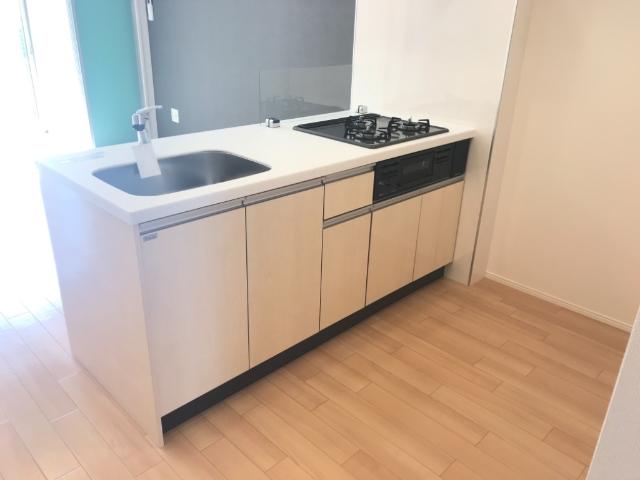 ナチュラル　ライズ202号室 ペニンシュラキッチン（イメージ）