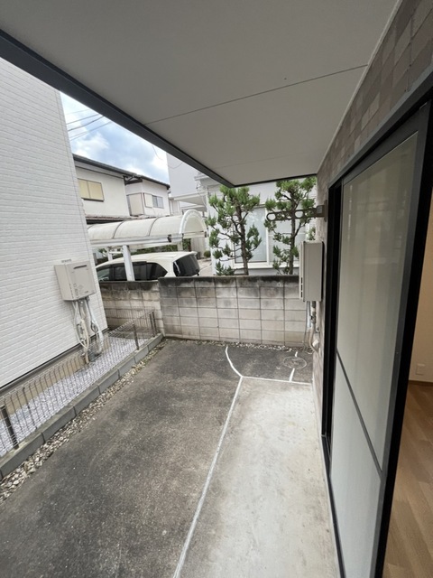 エスポワール井上0103号室 バルコニー