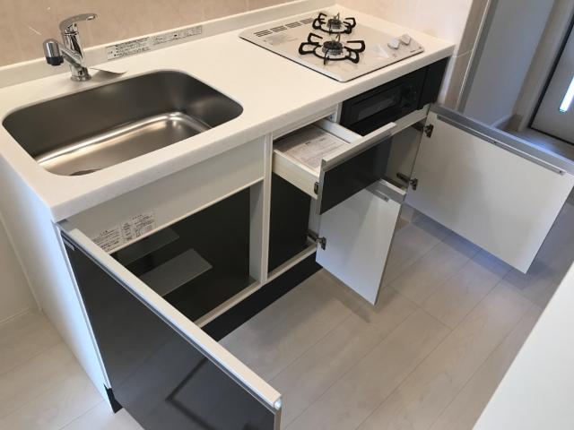 川口市大字安行領根岸　アパート新築工事103号室 キッチン（イメージ）