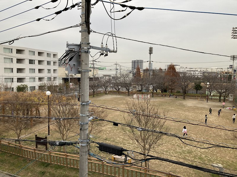 レオパレスウィスタリアⅡ302号室 自転車置き場