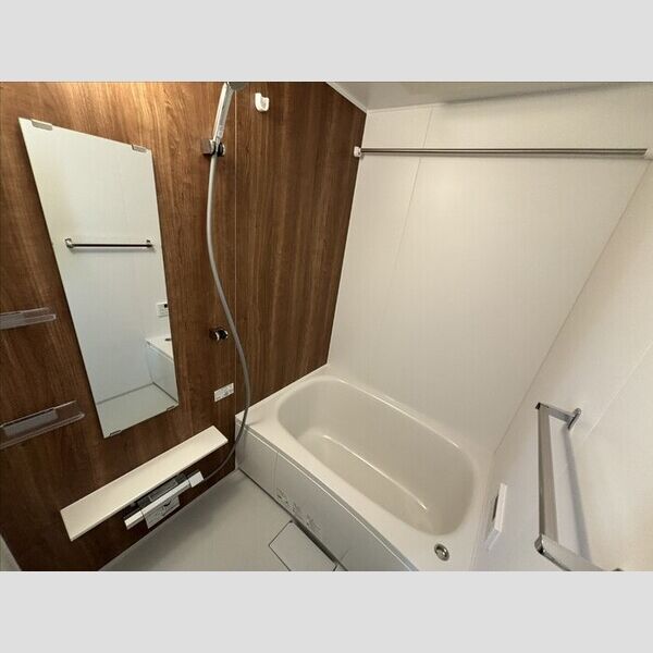 グリーンハウス203号室 浴室換気乾燥機、追いだき付きユニットバス