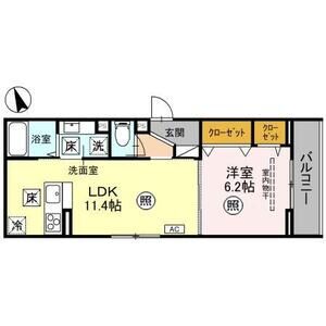 Noble Villa土呂町101号室 間取