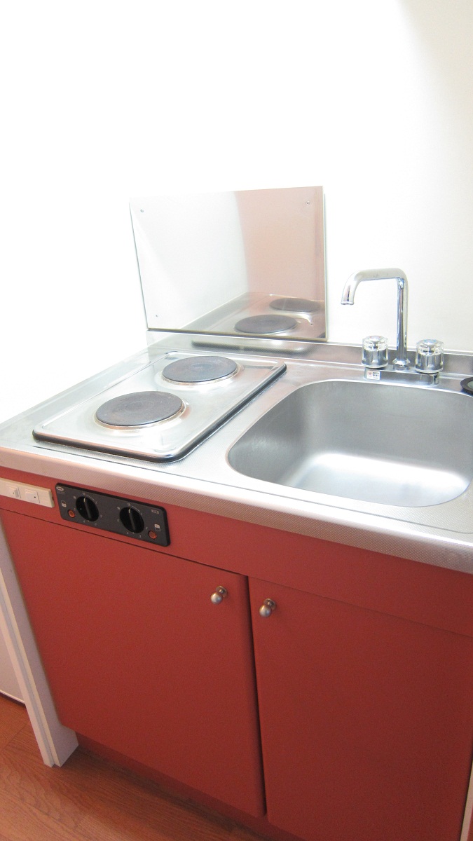 レオパレスプランタン 二口コンロ