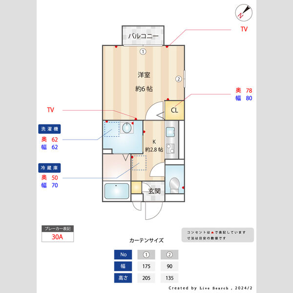 パル・コメット105号室 同建物別部屋の参考画像