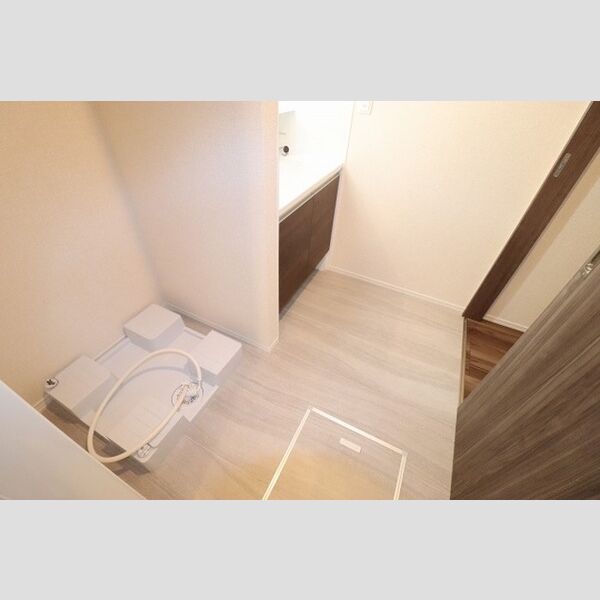 ムーンリバー　A棟 洗面所　洗髪洗面化粧台あり