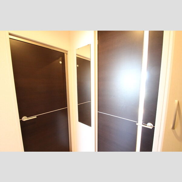 シトロンフレアⅡ 玄関には姿見鏡付き!