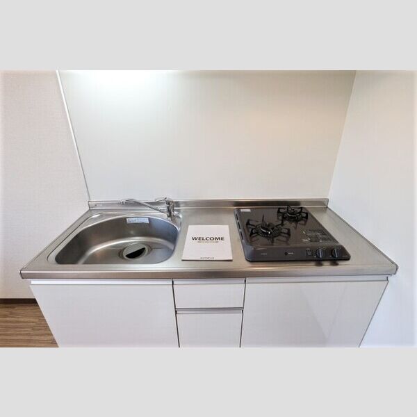 ファースト　クライム203号室 ガスコンロ2口付き