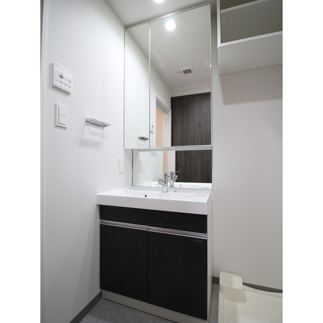 プレール・ドゥーク亀戸Ⅵ703号室 二面鏡洗面化粧台