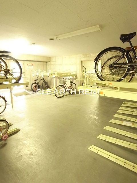 グラーサ銀座イースト8階 屋内駐輪場