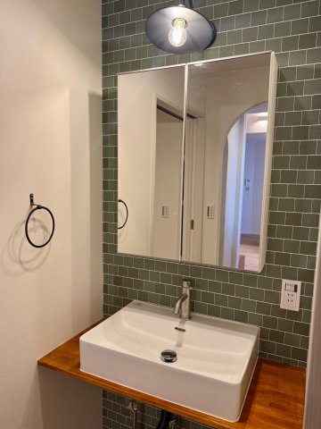 北欧ハウス緑町 造作洗面台