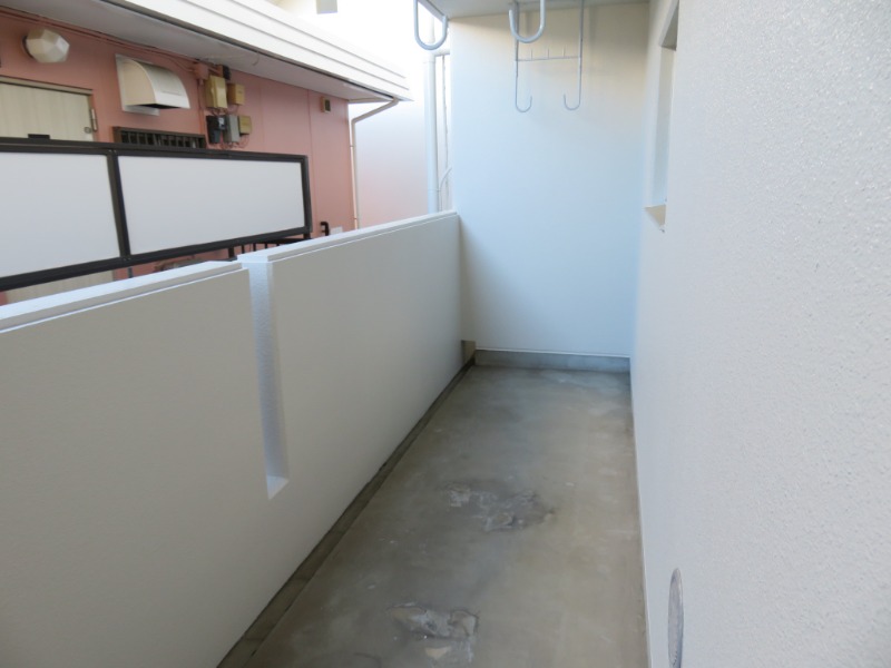 プラザ矢部2階 バルコニー