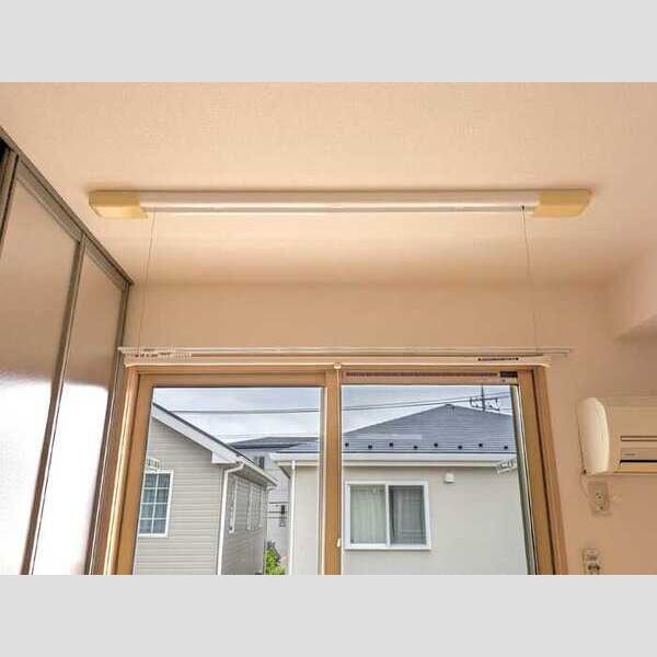 マリーゴールド202号室 室内物干し