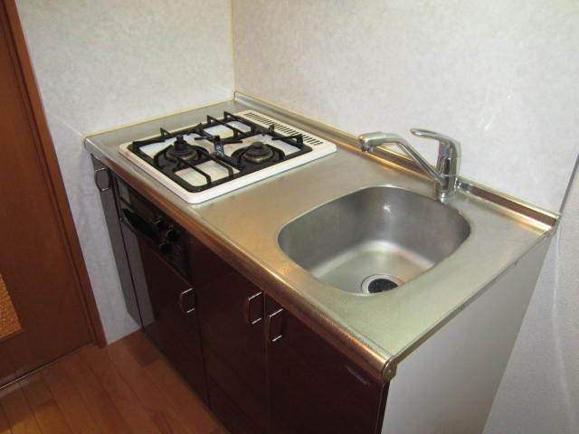 グランド・ガーラ横浜関内2階 グリル付き2口ガスキッチン！