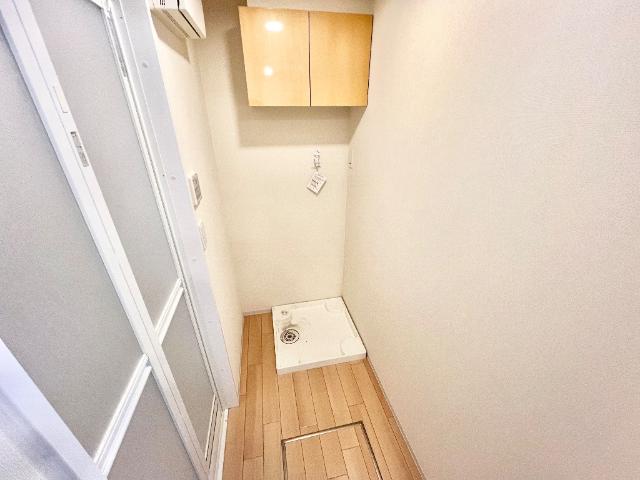 ルミエール105号室 洗濯機置場