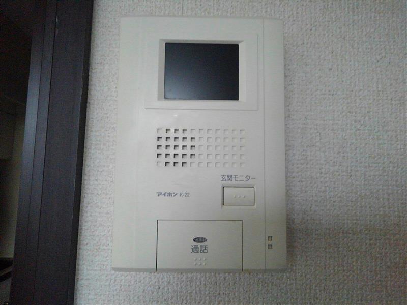 レオネクストひこうき雲106号室 モニター付きインターホン
