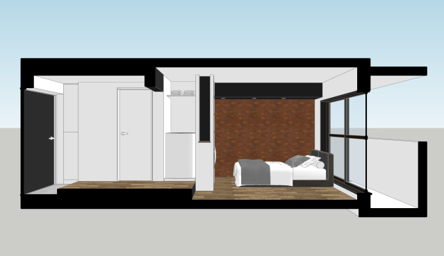 スカイコート高田馬場209号室 パース