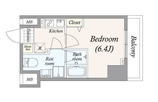 Ｖａｌｏｒｅ Ｎｉｓｈｉｓｕｇａｍｏ14階 当社クレアスレントのみでご紹介が可能なお部屋