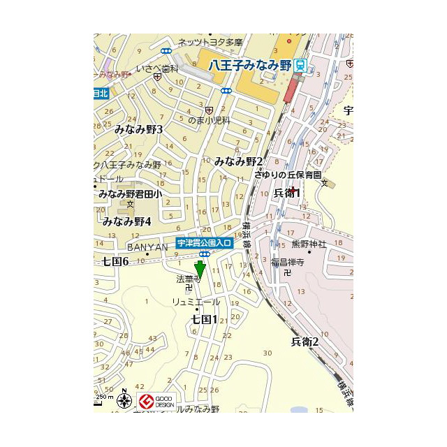 アムール 七国101号室 外観