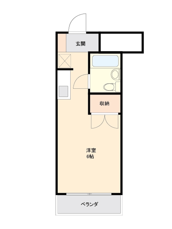 リエス高尾1階 間取