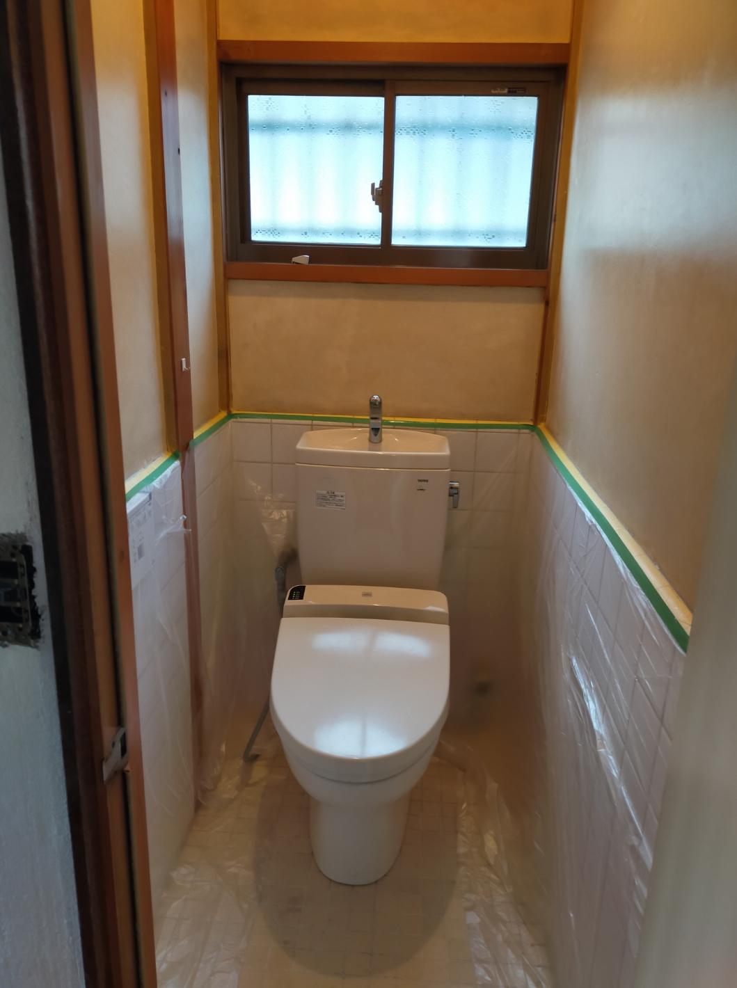 高塚新田1戸建て ウォシュレット付きです