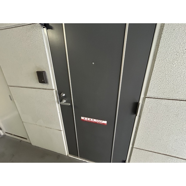 川口プラザＤ 玄関