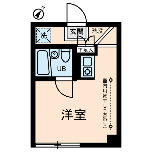 ダイヤモンドレジデンス南大塚0106号室 間取