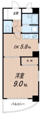 ローリエ仲町台5階 間取