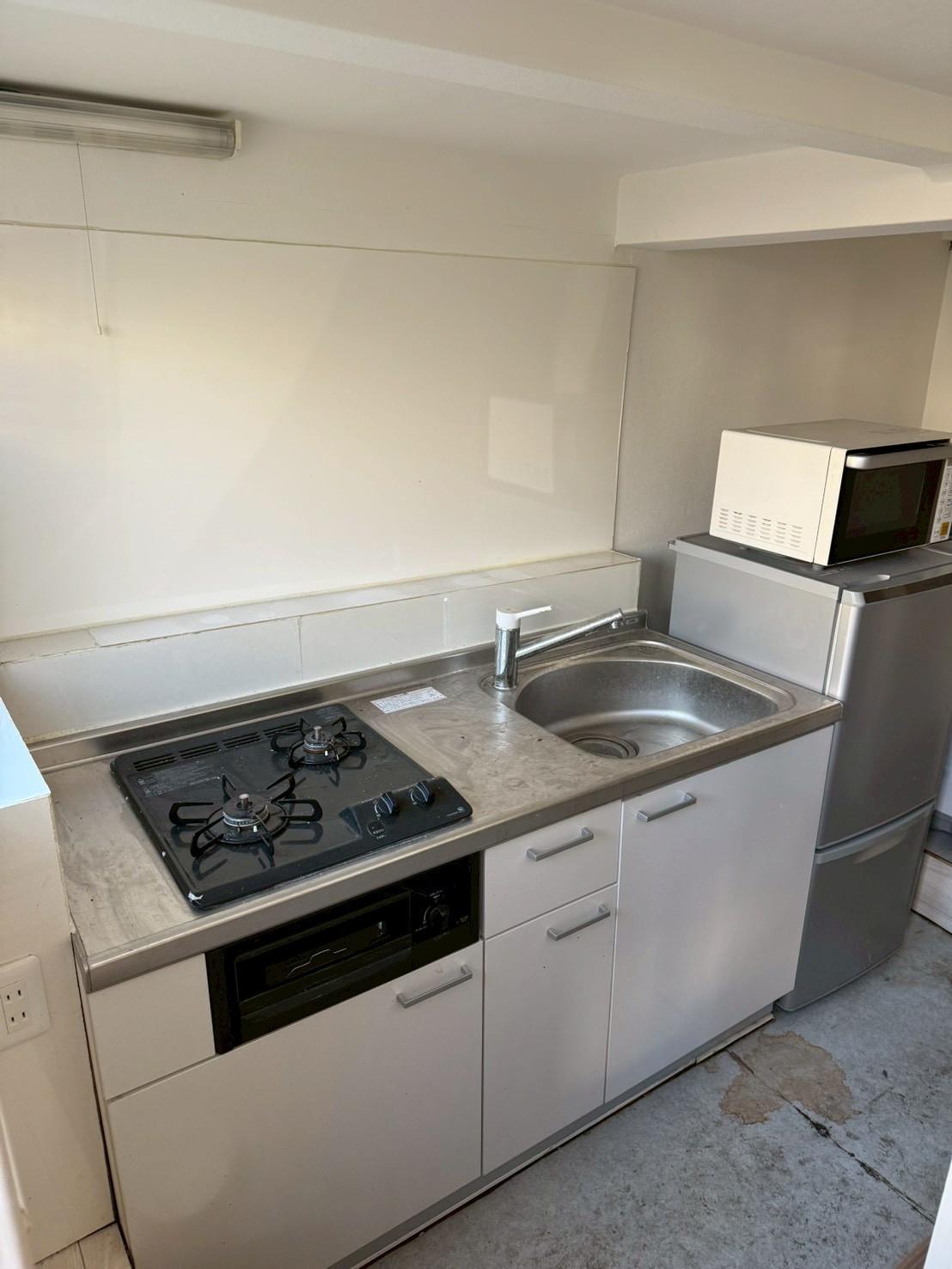 新穎マンション2F号室 2口システムガスコンロ♪