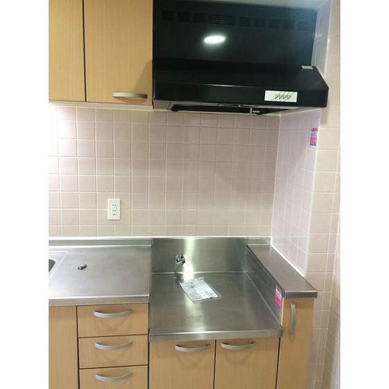 サングランパ0601号室 ガスコンロ設置