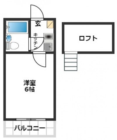 スカイピア阿佐ケ谷202号室 間取