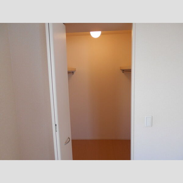 プレジール205号室 ウォークインクローゼット