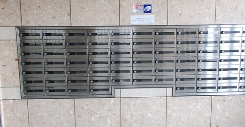 ライオンズガーデン東大島5階 集合郵便受け