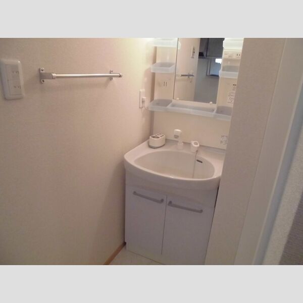 プランドール・モトユ201号室 洗面化粧台