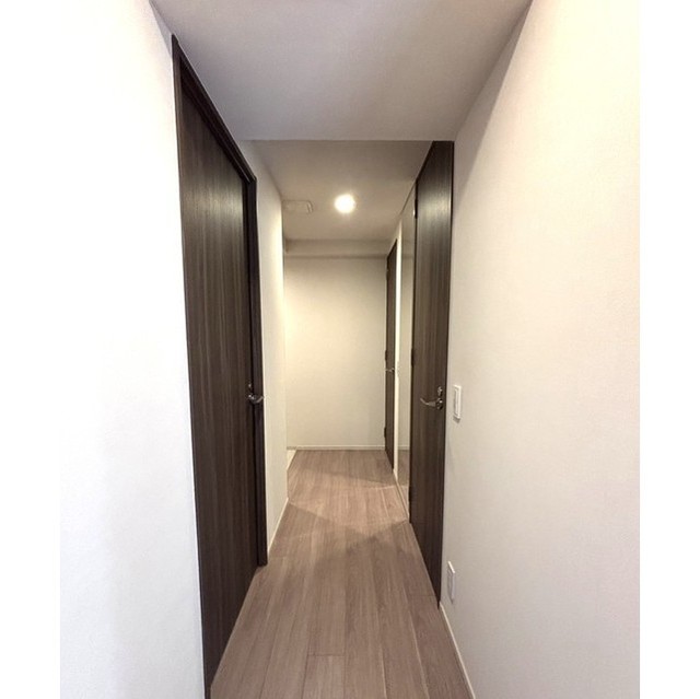 ザ・パークハウス船堀テラス502号室 廊下　2026年2月撮影