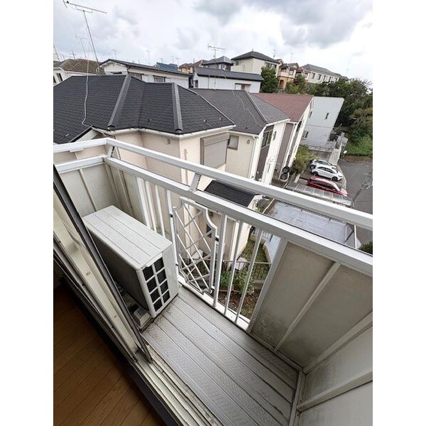 スターダスト石川0202号室 バルコニー