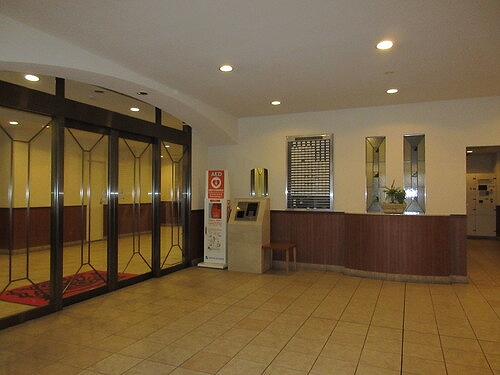 ライオンズステーションタワー松戸9階 ロビー　※前回募集時／2024年2月の写真